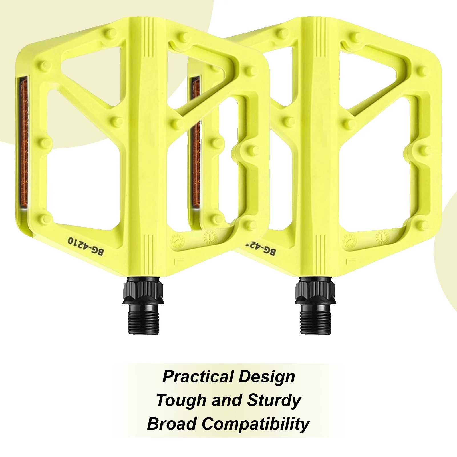 Cycling Pedals Urban Cycling Pedals Reflective Strips Non-Slip Replacement For Women Outdoor Exercise Commute Travel Urban
Cycling Pedals Urban Cycling Pedals Reflective Strips Non-Slip Replacement For Women Outdoor Exercise Commute Travel Urban