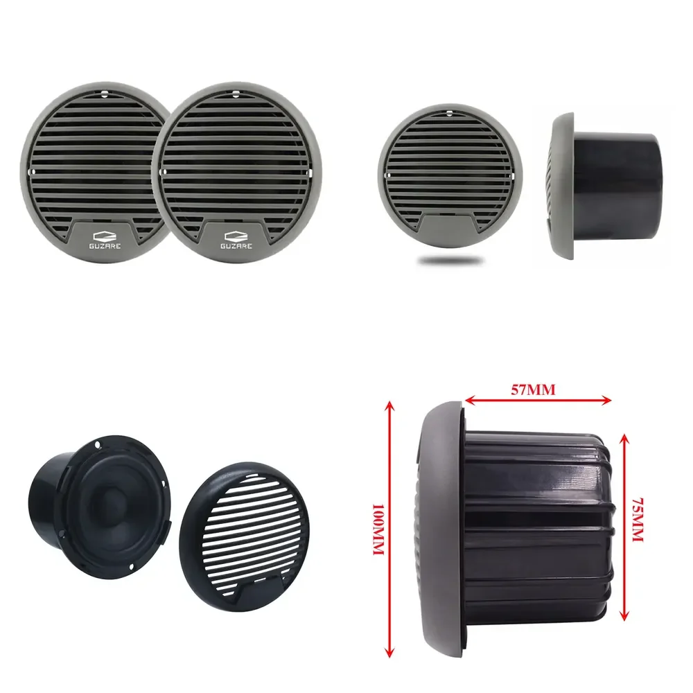 Marine round waterproof horn, embedded yacht motor boat speaker, RV modification accessories
Marine round waterproof horn, embedded yacht motor boat speaker, RV modification accessories