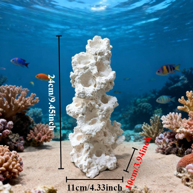 Fish tank, aquarium ornaments, ceramic coral decoration, landscape coral nest
Fish tank, aquarium ornaments, ceramic coral decoration, landscape coral nest