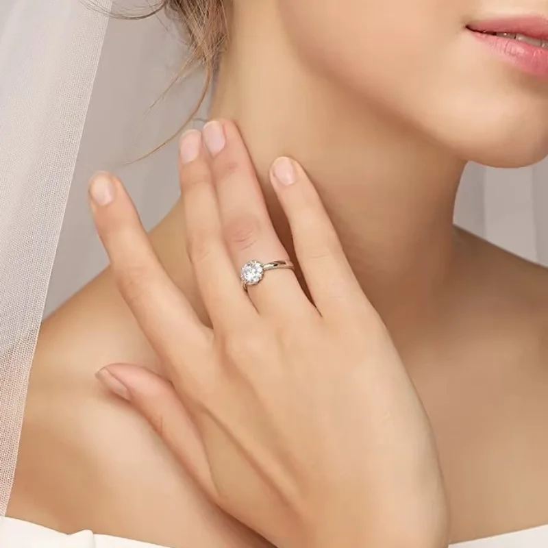 Элегантное роскошное кольцо GL 6.5 мм с муассанитом D VVS1 высокого качества, ювелирное изделие в форме цветка принцессы
Элегантное роскошное кольцо GL 6.5 мм с муассанитом D VVS1 высокого качества, ювелирное изделие в форме цветка принцессы