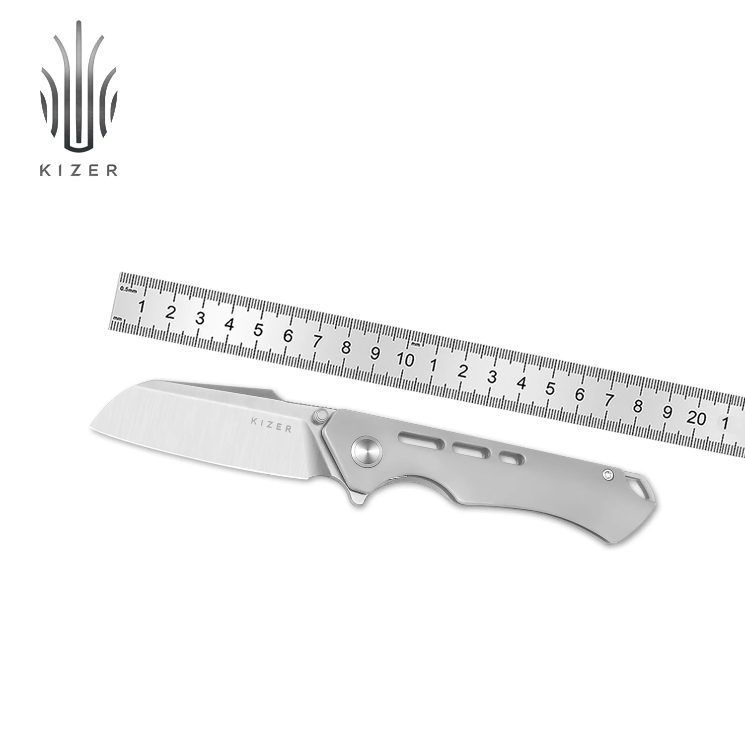 Kizer Survival Knife Crest Ki3714A1/Ki3714A2 2025 New Arrival Titanium Handle With S35VN Steel Blade Folding Knives
Kizer Survival Knife Crest Ki3714A1/Ki3714A2 2025 New Arrival Titanium Handle With S35VN Steel Blade Folding Knives