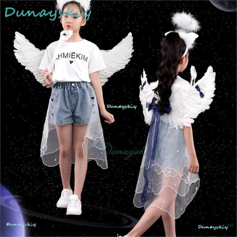 Wedding Festival Carnival LED Glowing Feather Angel Wings Party Costume Fancy Dress Fairy Wing Decoration Halloween Party
Wedding Festival Carnival LED Glowing Feather Angel Wings Party Costume Fancy Dress Fairy Wing Decoration Halloween Party