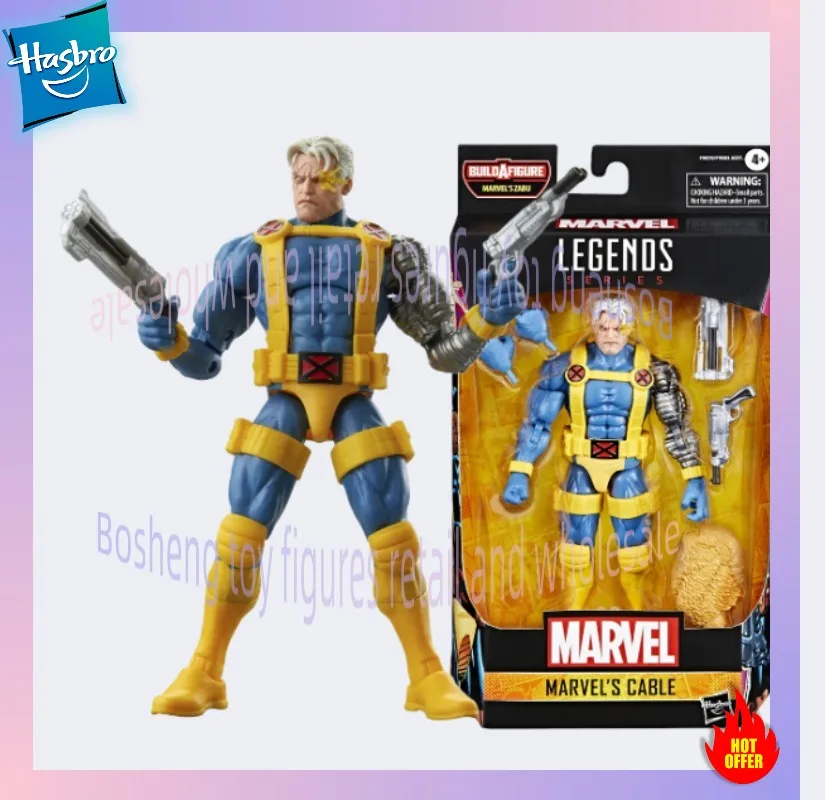 Hasbro Marvel Legends Series X-Men Comics Marvel's Cable 15CM Action Figure Collection Original Toys Model Ornament Gifts
Hasbro Marvel Legends Series X-Men Comics Marvel's Cable 15CM Action Figure Collection Original Toys Model Ornament Gifts