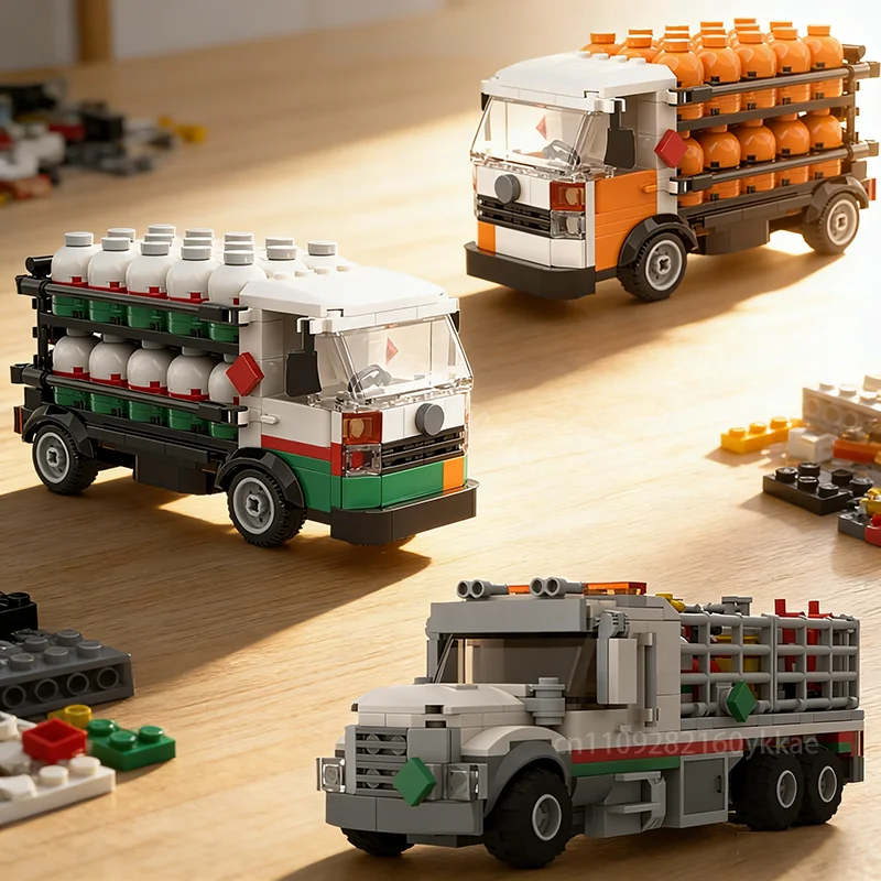 New City Home Gas Delivery Truck Octan Gas Cylinder Delivery Truck Building Block Model DIY Puzzle Kids Education Christmas Toy
New City Home Gas Delivery Truck Octan Gas Cylinder Delivery Truck Building Block Model DIY Puzzle Kids Education Christmas Toy
