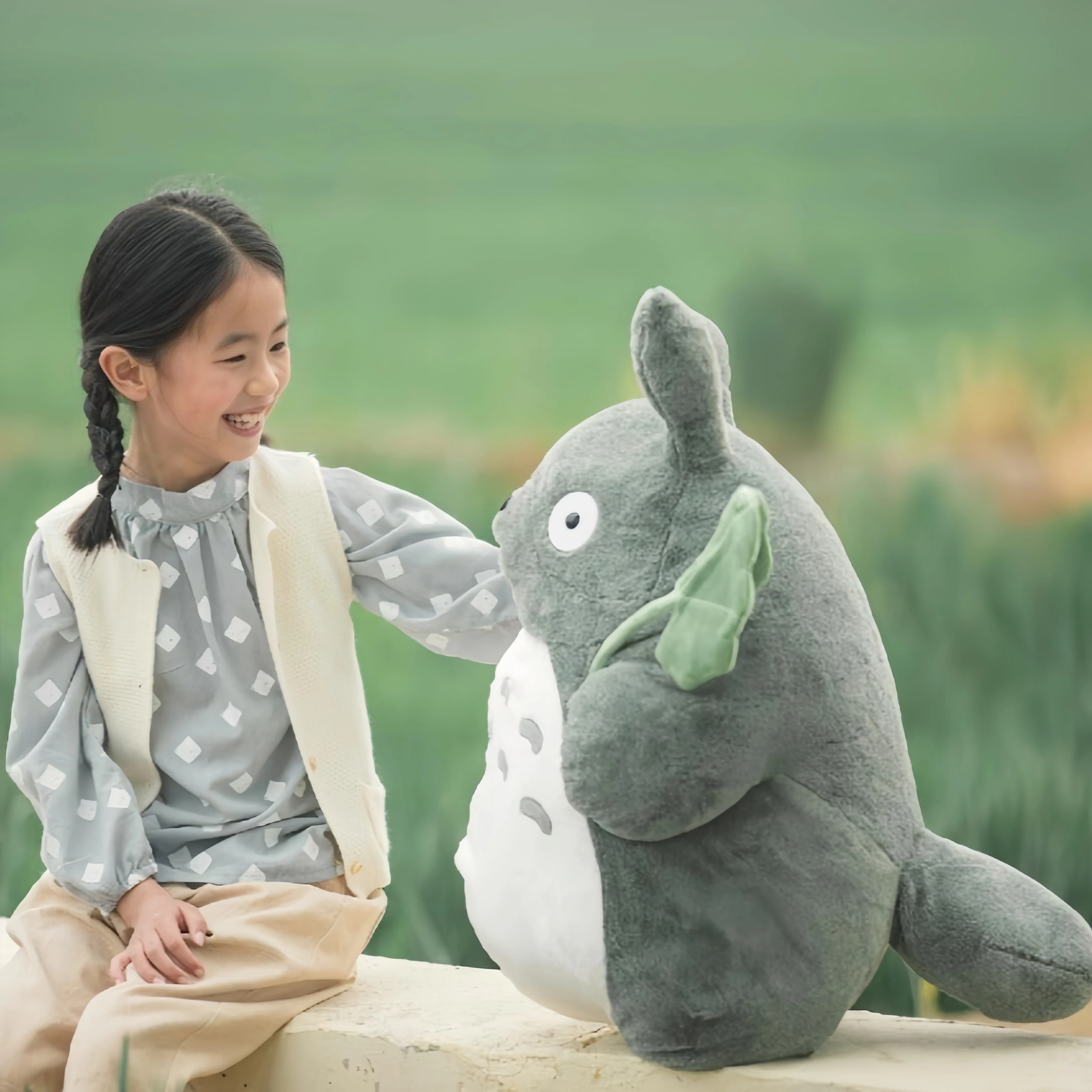 Cartoon Lotus Leaf Totoro Plushies Plush Toy Stuffed Figure Totoro Peluche Doll Cuddly Plushies Throw Pillow Sofa Bed Home Decor
Cartoon Lotus Leaf Totoro Plushies Plush Toy Stuffed Figure Totoro Peluche Doll Cuddly Plushies Throw Pillow Sofa Bed Home Decor