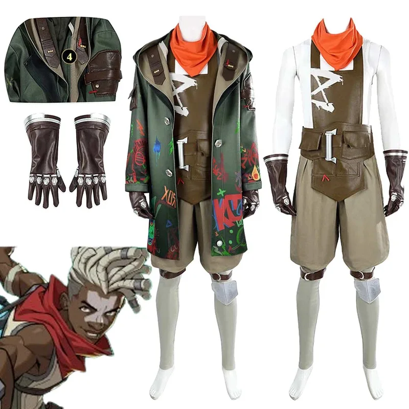 Anime Arcane Ekko Cosplay Fantasia Top Pants Coat 2024 Game TV 2 Costume Disguise For Boys Men Adult Halloween Carnival Suit
Anime Arcane Ekko Cosplay Fantasia Top Pants Coat 2024 Game TV 2 Costume Disguise For Boys Men Adult Halloween Carnival Suit