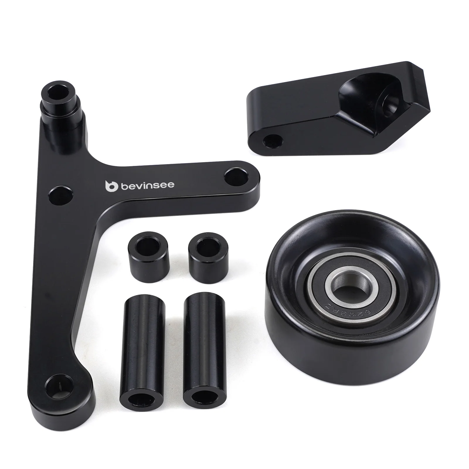 BEVINSEE Low Mount Alternator Bracket w/Pulley and Rear Brace for LS Truck LSX for 1998-2002 Chevrolet Camaro LS1
BEVINSEE Low Mount Alternator Bracket w/Pulley and Rear Brace for LS Truck LSX for 1998-2002 Chevrolet Camaro LS1