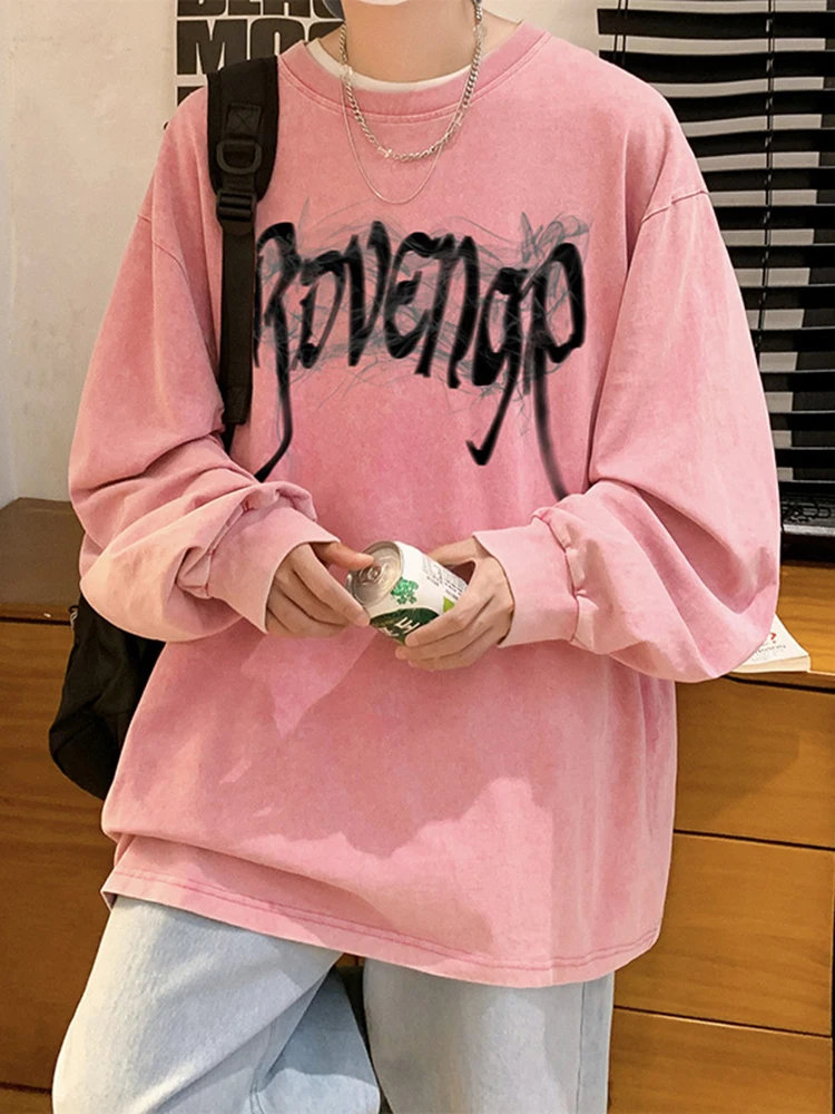 Heavyweight Pure Cotton Long Sve Men's T-irt Autumn American Retro Waed round Ne Sweatirt Trendy Loose Inner Wear ...
Heavyweight Pure Cotton Long Sve Men's T-irt Autumn American Retro Waed round Ne Sweatirt Trendy Loose Inner Wear ...