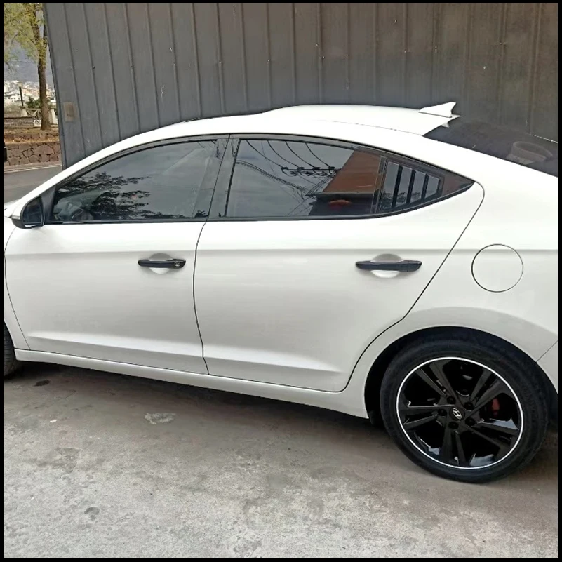 For Hyundai Elantra 2016-2020 Rear Triangular Window Blind Shades Louver Vent Cover Sticker Trim Car Styling Auto Accessories
For Hyundai Elantra 2016-2020 Rear Triangular Window Blind Shades Louver Vent Cover Sticker Trim Car Styling Auto Accessories