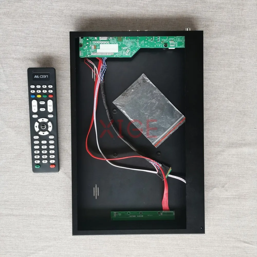 Drive Board+Metal Case Kit Fit LP156WHA-SLA2 LP156WHB-TLA1/B1/C1 Analog TV Laptop Display 15.6" HDMI+VGA+USB 1366x768 LVDS 40Pin
Drive Board+Metal Case Kit Fit LP156WHA-SLA2 LP156WHB-TLA1/B1/C1 Analog TV Laptop Display 15.6" HDMI+VGA+USB 1366x768 LVDS 40Pin