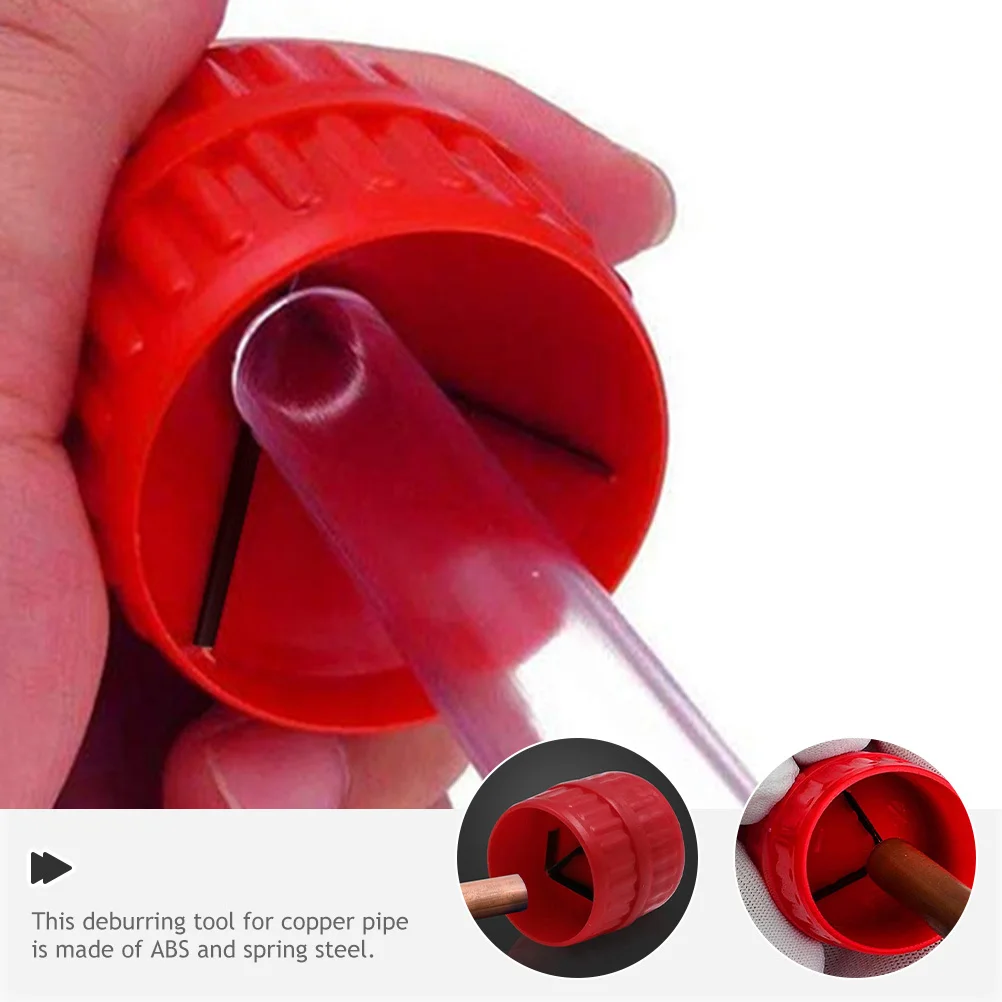 2pcs Deburring Tool For Copper Pvc Pipes Inner Outer Reamer Plumbing Tools Durable Abs Hardened Steel Blades Milling Cutter
2pcs Deburring Tool For Copper Pvc Pipes Inner Outer Reamer Plumbing Tools Durable Abs Hardened Steel Blades Milling Cutter