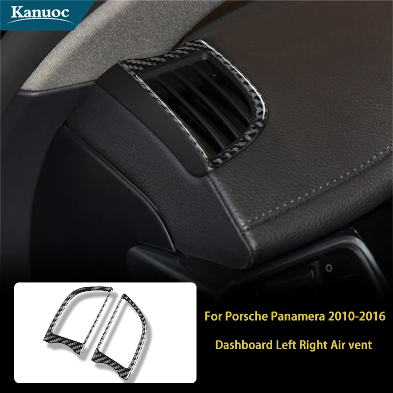 For Porsche Panamera 2010-2016 Car Interior Decorative Accessories Carbon Fiber Dashboard Left Right Air vent Stickers
For Porsche Panamera 2010-2016 Car Interior Decorative Accessories Carbon Fiber Dashboard Left Right Air vent Stickers
