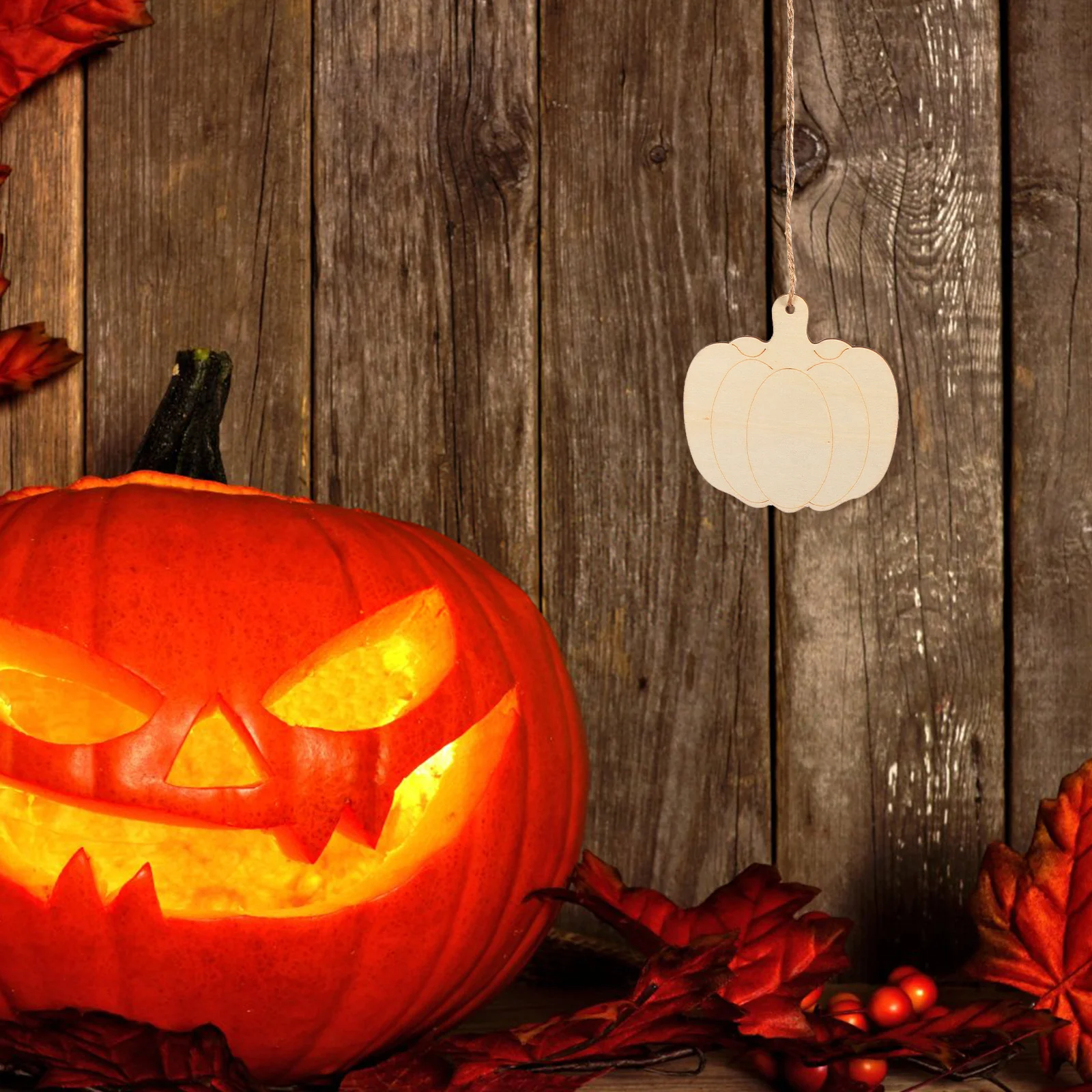 30Pcs Wood Pumpkin Cutouts Natural Unpainted Slices for DIY Decoration Halloween Ornament Craft Painting Projects
30Pcs Wood Pumpkin Cutouts Natural Unpainted Slices for DIY Decoration Halloween Ornament Craft Painting Projects