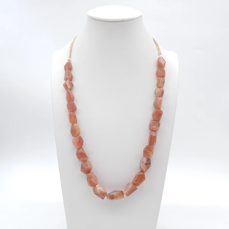 Ожерелье из натурального драгоценного камня с солнечным камнем для женщин, аксессуар для изготовления ювелирных изделий ручной работы 19x15x3 мм, 10x9x7 мм, 22-32 дюйма, 57,4 г
Ожерелье из натурального драгоценного камня с солнечным камнем для женщин, аксессуар для изготовления ювелирных изделий ручной работы 19x15x3 мм, 10x9x7 мм, 22-32 дюйма, 57,4 г