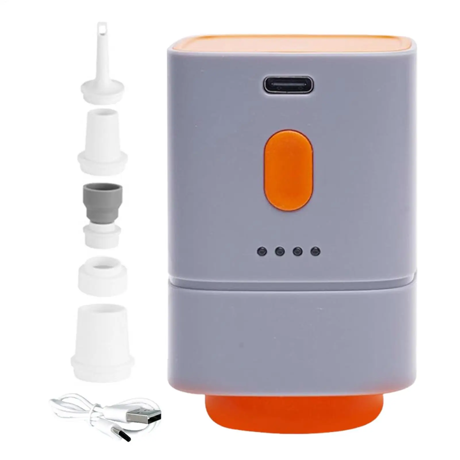 Vacuum Bag Pump Portable Type-c Rechargeable Wireless Tool Cordless Travel Vacuum Pump For Clothes Mattress Floats Swimming Ring
Vacuum Bag Pump Portable Type-c Rechargeable Wireless Tool Cordless Travel Vacuum Pump For Clothes Mattress Floats Swimming Ring