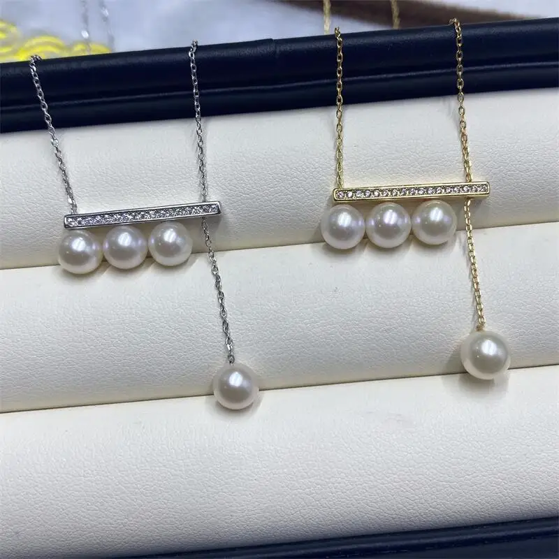 2025 Natural Shell 5 Pearls Pendants Necklace 925 Sterling Silver Fine Jewelry Gift for Women Wedding Anniversary
2025 Natural Shell 5 Pearls Pendants Necklace 925 Sterling Silver Fine Jewelry Gift for Women Wedding Anniversary
