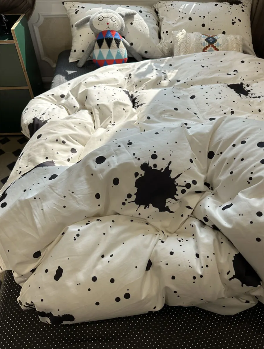 Fashion cool abstract black bedding set kid teenage,twin full queen king cotton home textile bed sheet pillow case quilt cover
Fashion cool abstract black bedding set kid teenage,twin full queen king cotton home textile bed sheet pillow case quilt cover