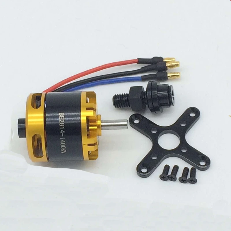 DYS BE2814 2814 1400KV Pull: 1390g Long Shaft 3-6s Lipo Brushless Motor for Multicopters RC Plane Helicopter 7-9inch Prop
DYS BE2814 2814 1400KV Pull: 1390g Long Shaft 3-6s Lipo Brushless Motor for Multicopters RC Plane Helicopter 7-9inch Prop