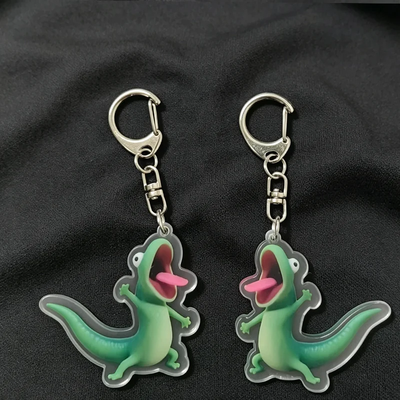2pcs Disney Lizard Acrylic Keychain, Cute and Funny Cartoon Car Keychain, Luggage Accessories, backpack pendant
2pcs Disney Lizard Acrylic Keychain, Cute and Funny Cartoon Car Keychain, Luggage Accessories, backpack pendant