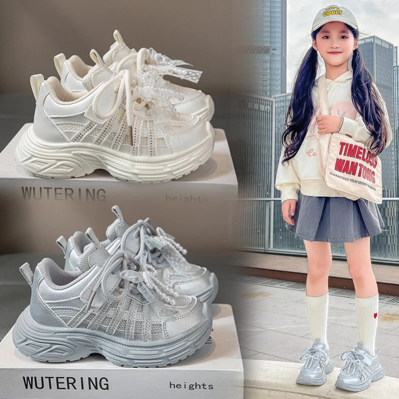 New Fashion Style Children Anti-slippery Casual Shoes for Girls Autumn Soft Sole Versatile Princess Outside Sneakers 2025
New Fashion Style Children Anti-slippery Casual Shoes for Girls Autumn Soft Sole Versatile Princess Outside Sneakers 2025