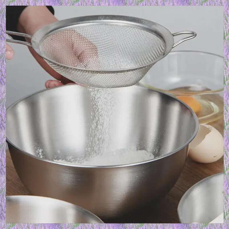 A63K-4PCS Миски из нержавеющей стали Чаша для смешивания со шкалой Миски для глубокого смешивания яиц Нескользящая кухонная миска для выпечки салата и приготовления пищи
A63K-4PCS Миски из нержавеющей стали Чаша для смешивания со шкалой Миски для глубокого смешивания яиц Нескользящая кухонная миска для выпечки салата и приготовления пищи