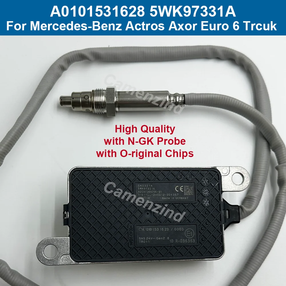 5WK97331A A0101531628 0101531628 5WK9 7331A Датчик оксида азота для грузовиков Mercedes-Benz Actros Axor Euro 6 24 В, сделано в DE
5WK97331A A0101531628 0101531628 5WK9 7331A Датчик оксида азота для грузовиков Mercedes-Benz Actros Axor Euro 6 24 В, сделано в DE