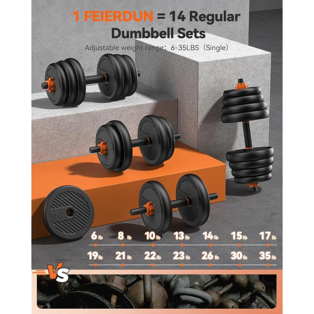 DS2 5-in-1 Adjustable Dumbbells with Connector, Convertible to Barbell, 20/30/40/45/70/90lbs Available, Customized
DS2 5-in-1 Adjustable Dumbbells with Connector, Convertible to Barbell, 20/30/40/45/70/90lbs Available, Customized