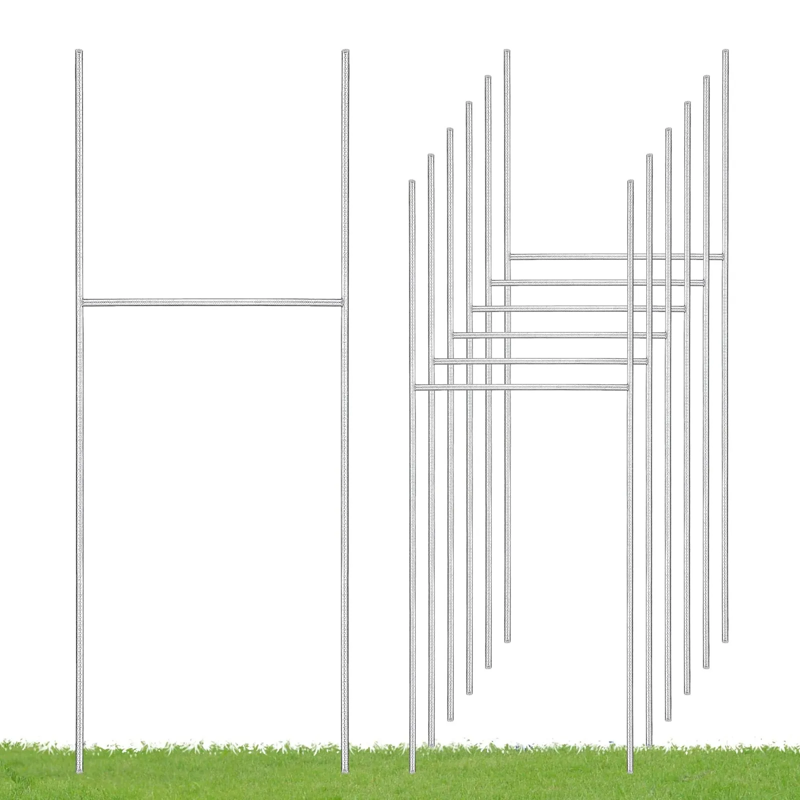 17X6 inch Metal Yard Sign Stake, H-Shaped Metal Frame Stake For Outdoor Ground Yard Signs Home Garden Yard Signs Decor New
17X6 inch Metal Yard Sign Stake, H-Shaped Metal Frame Stake For Outdoor Ground Yard Signs Home Garden Yard Signs Decor New