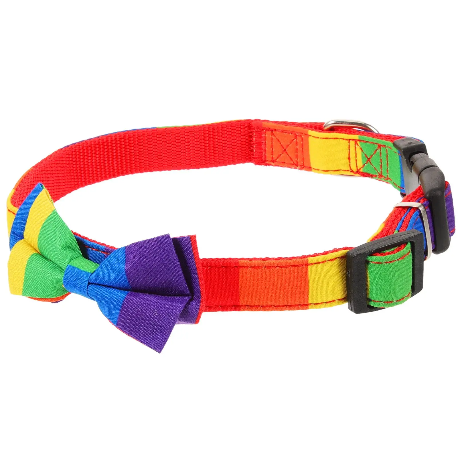 Rainbow Bow for Cats Dogs Small Puppies S Size 15mm Wide Reusable Stable Pet Accessories Dog Collar Rainbow Collar For Dogs
Rainbow Bow for Cats Dogs Small Puppies S Size 15mm Wide Reusable Stable Pet Accessories Dog Collar Rainbow Collar For Dogs