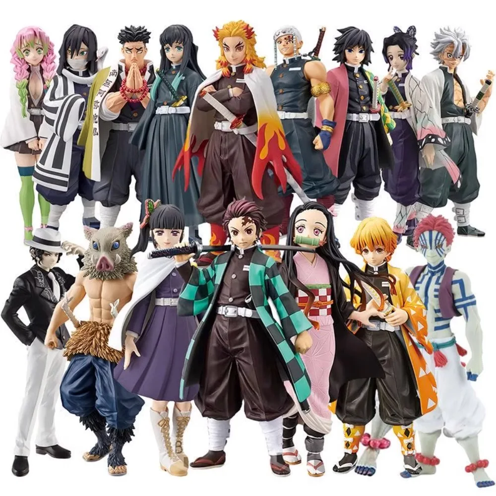 Anime Demon Slayer Kimetsu no Yaiba figure Kamado Tanjirou Action Figure Agatsuma Zenitsu Nezuko Warrior PVC Model Toys
Anime Demon Slayer Kimetsu no Yaiba figure Kamado Tanjirou Action Figure Agatsuma Zenitsu Nezuko Warrior PVC Model Toys