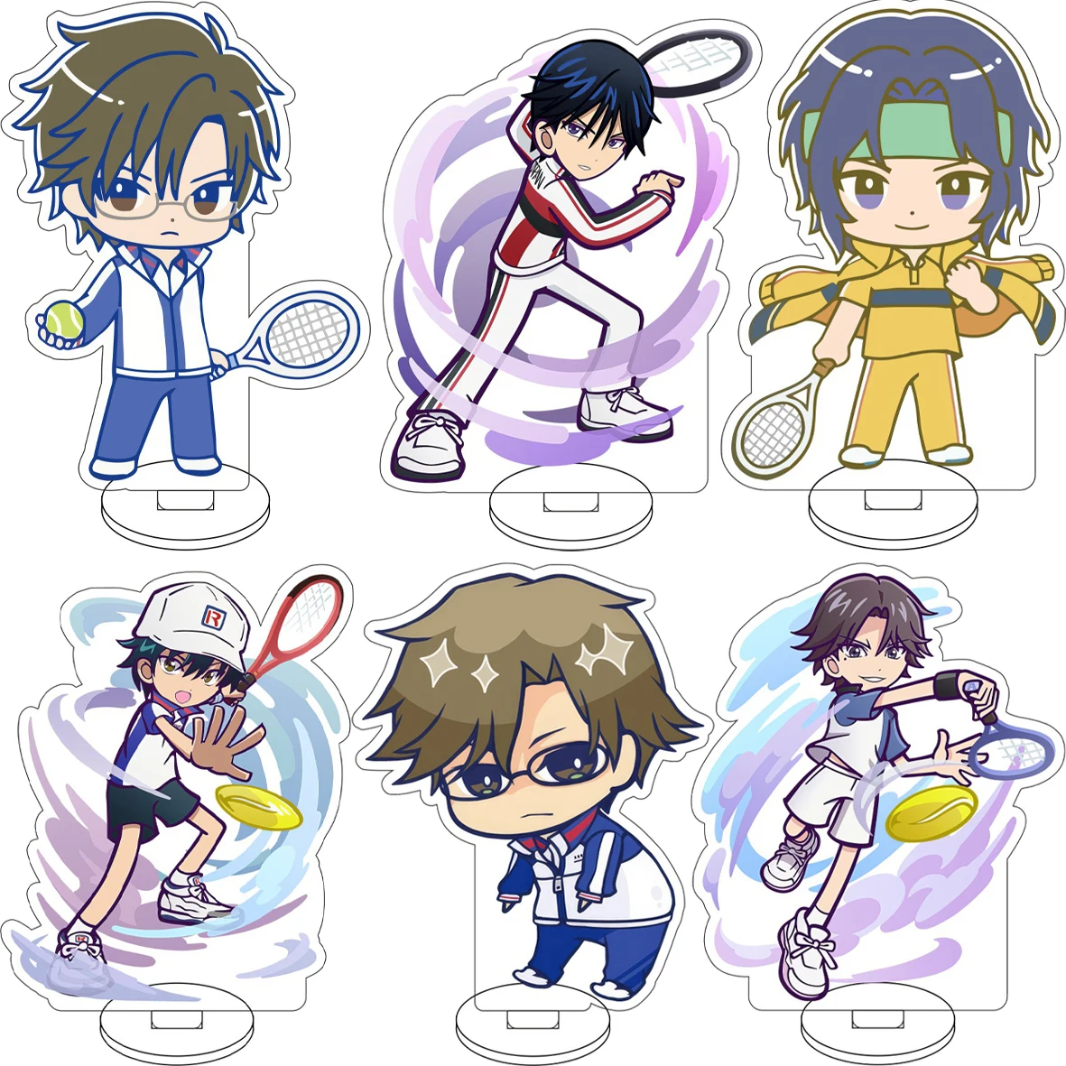 10CM Anime The Prince of Tennis Cos Ryoma Echizen Fuji Syusuke Seiichi Yukimura Figure Acrylic Stand Cute Gifts Ornaments
10CM Anime The Prince of Tennis Cos Ryoma Echizen Fuji Syusuke Seiichi Yukimura Figure Acrylic Stand Cute Gifts Ornaments