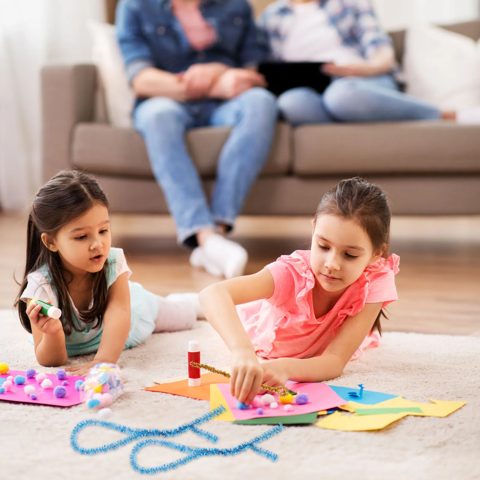 400Pcs Colorful Chenille Stems DIY Craft Supplies Flexible Bendable Rods for Kids Imagination Creativity Handmade Projects
400Pcs Colorful Chenille Stems DIY Craft Supplies Flexible Bendable Rods for Kids Imagination Creativity Handmade Projects