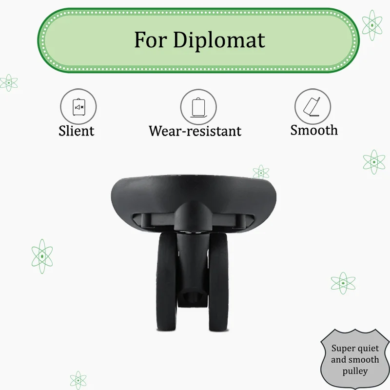 For Diplomat -01 Ultra-quiet Aircraft Wheel Set - dual Wheels Optional Luggage Wheel Replacement And Installation Accessories
For Diplomat -01 Ultra-quiet Aircraft Wheel Set - dual Wheels Optional Luggage Wheel Replacement And Installation Accessories