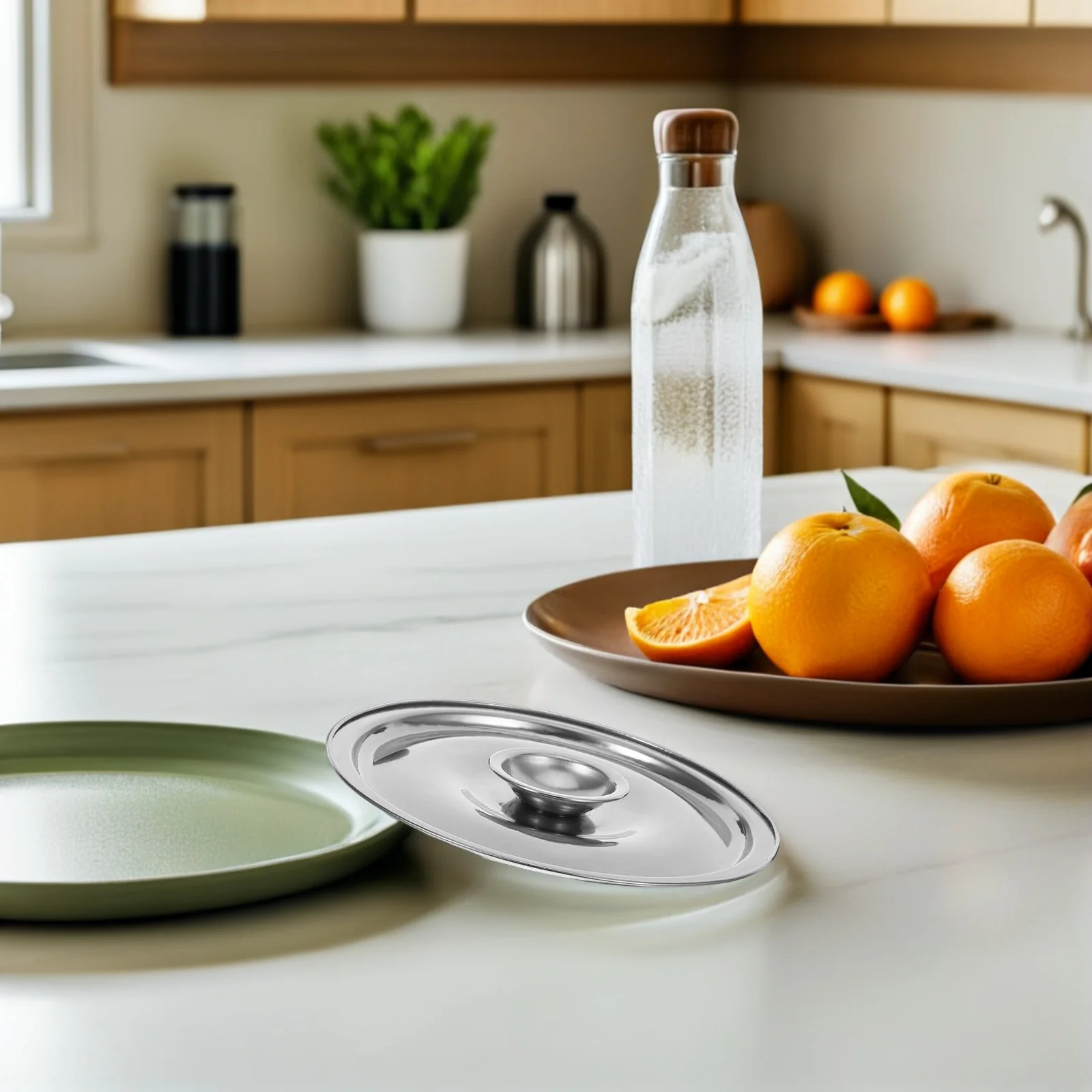 Universal Pot Lid Stainless Steel Kitchen Cover Compatible with Pots Pans Sauce Frying Skillet Replacement Taste Cup Lids
Universal Pot Lid Stainless Steel Kitchen Cover Compatible with Pots Pans Sauce Frying Skillet Replacement Taste Cup Lids