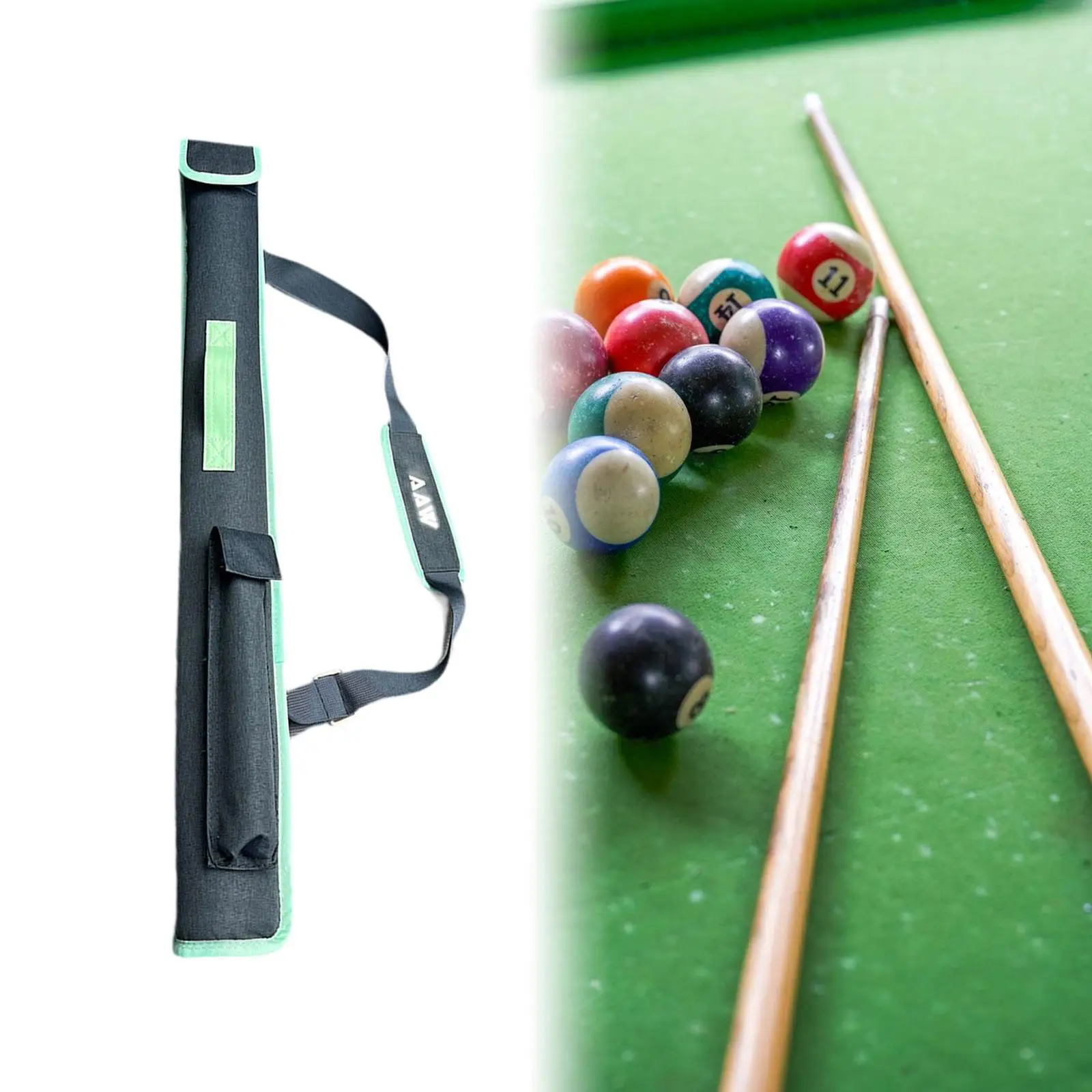 Oxford Cloth Billiard Cue Bag with Handle Lightweight 9 Stick Capacity Pool Case for Accessory Storage and Club Organization
Oxford Cloth Billiard Cue Bag with Handle Lightweight 9 Stick Capacity Pool Case for Accessory Storage and Club Organization