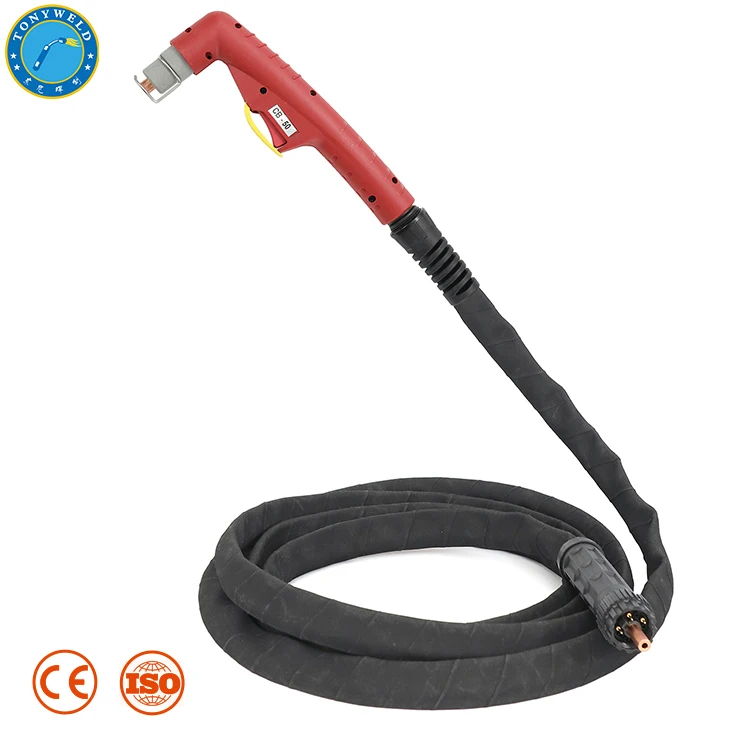 TRAFIMET CB50 Air Cooled Plasma Cutting Handheld Torch 60A 5M Cable for Metal Industrial Cutting
TRAFIMET CB50 Air Cooled Plasma Cutting Handheld Torch 60A 5M Cable for Metal Industrial Cutting