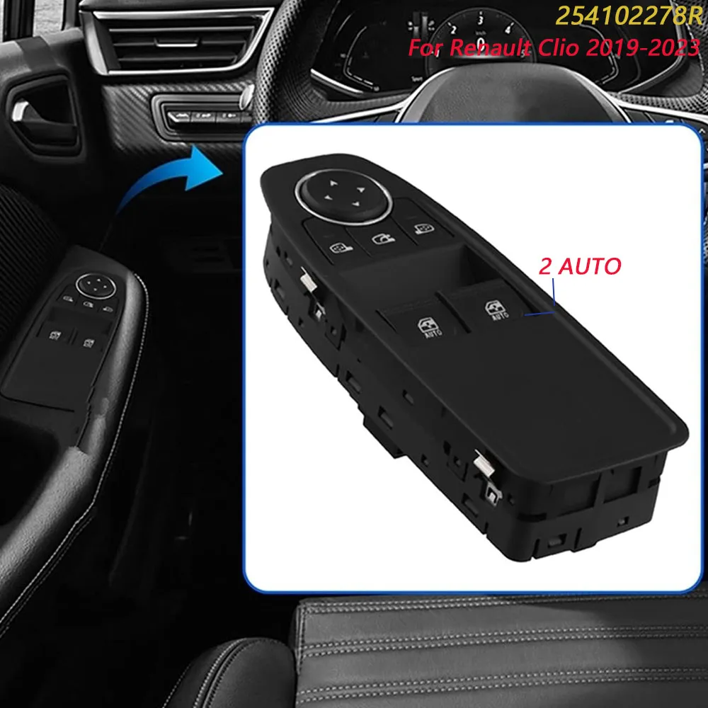 For Renault Clio 2019 2020 2021 2022 2023 Left Side Power Master Window Switch Lifter Control Button Car Auto Parts 13 Pins
For Renault Clio 2019 2020 2021 2022 2023 Left Side Power Master Window Switch Lifter Control Button Car Auto Parts 13 Pins