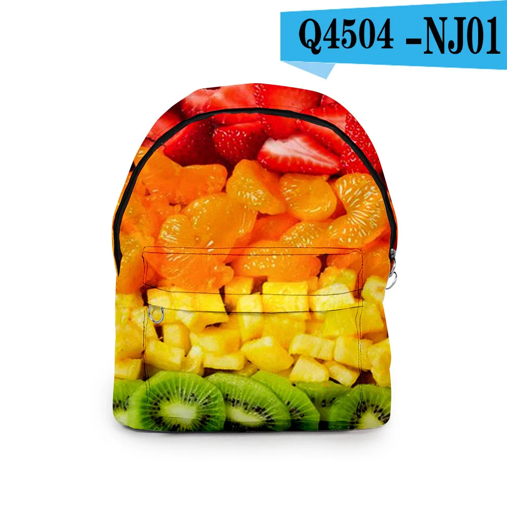 Creative Popular Funny Fruit student Bookbag Notebook Backpacks 3D Print Oxford Waterproof Boys/Girls Casual Travel Backpacks
Creative Popular Funny Fruit student Bookbag Notebook Backpacks 3D Print Oxford Waterproof Boys/Girls Casual Travel Backpacks