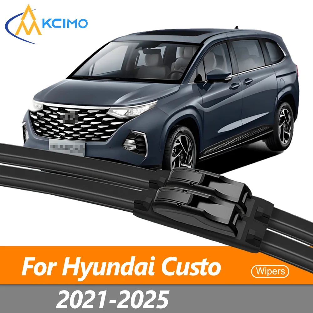 2PCS/Set Front Windshield Wipers For Hyundai Custo/KU 2021-2025 Hyundai Custin Quiet Streak-Free Durable Long-Lasting
2PCS/Set Front Windshield Wipers For Hyundai Custo/KU 2021-2025 Hyundai Custin Quiet Streak-Free Durable Long-Lasting