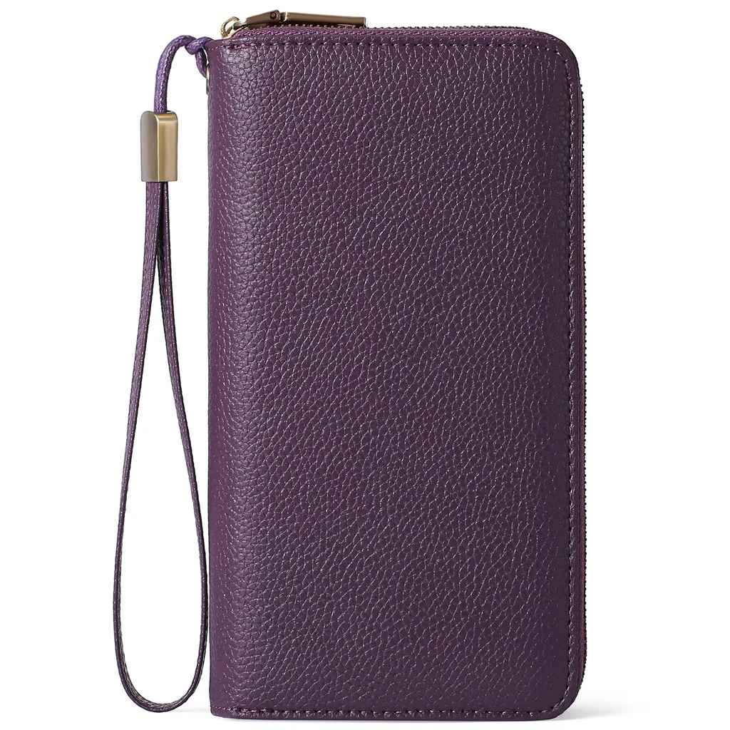 Women'S Long Clutch Wallet Vintage Rfid Blocking Wallet Large Capacity Purse Classical Double Zipper Wallet For Commuting
Women'S Long Clutch Wallet Vintage Rfid Blocking Wallet Large Capacity Purse Classical Double Zipper Wallet For Commuting