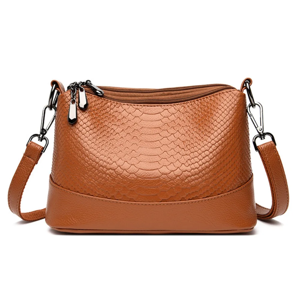 Simple PU Leather Lady Crossbody Bag Soft Large Capacity Messenger Satchel Bag Multi Layer Casual Mommy Handbag Daily Use
Simple PU Leather Lady Crossbody Bag Soft Large Capacity Messenger Satchel Bag Multi Layer Casual Mommy Handbag Daily Use