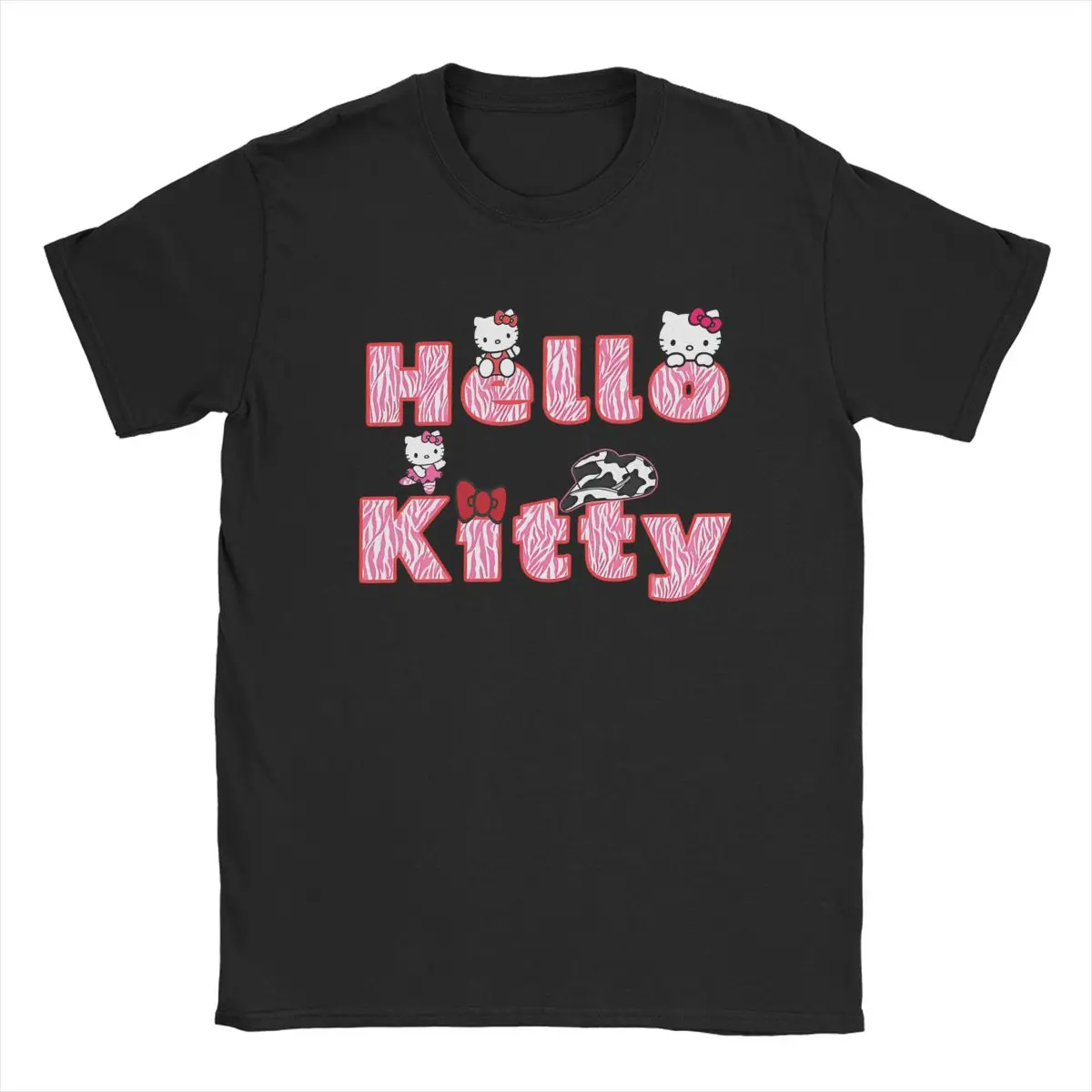 Cute Hello Kitty Art T Shirts for Men Pure Cotton Unique T-Shirt Round Neck Tees Short Sleeve Tops Plus Size
Cute Hello Kitty Art T Shirts for Men Pure Cotton Unique T-Shirt Round Neck Tees Short Sleeve Tops Plus Size
