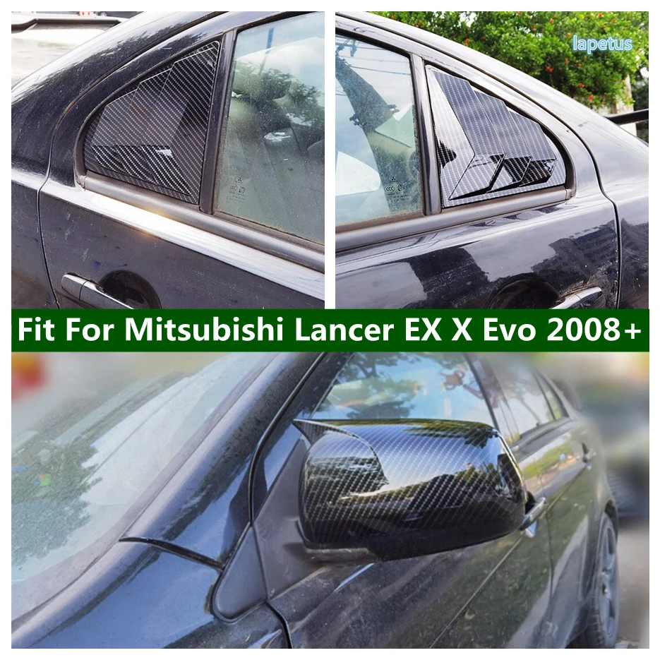 Rear Quarter Window Louvers Panel Rearview Mirror Protector Cover Trim For Mitsubishi Lancer EX X Evo 2008 - 2018 Car Accessores
Rear Quarter Window Louvers Panel Rearview Mirror Protector Cover Trim For Mitsubishi Lancer EX X Evo 2008 - 2018 Car Accessores