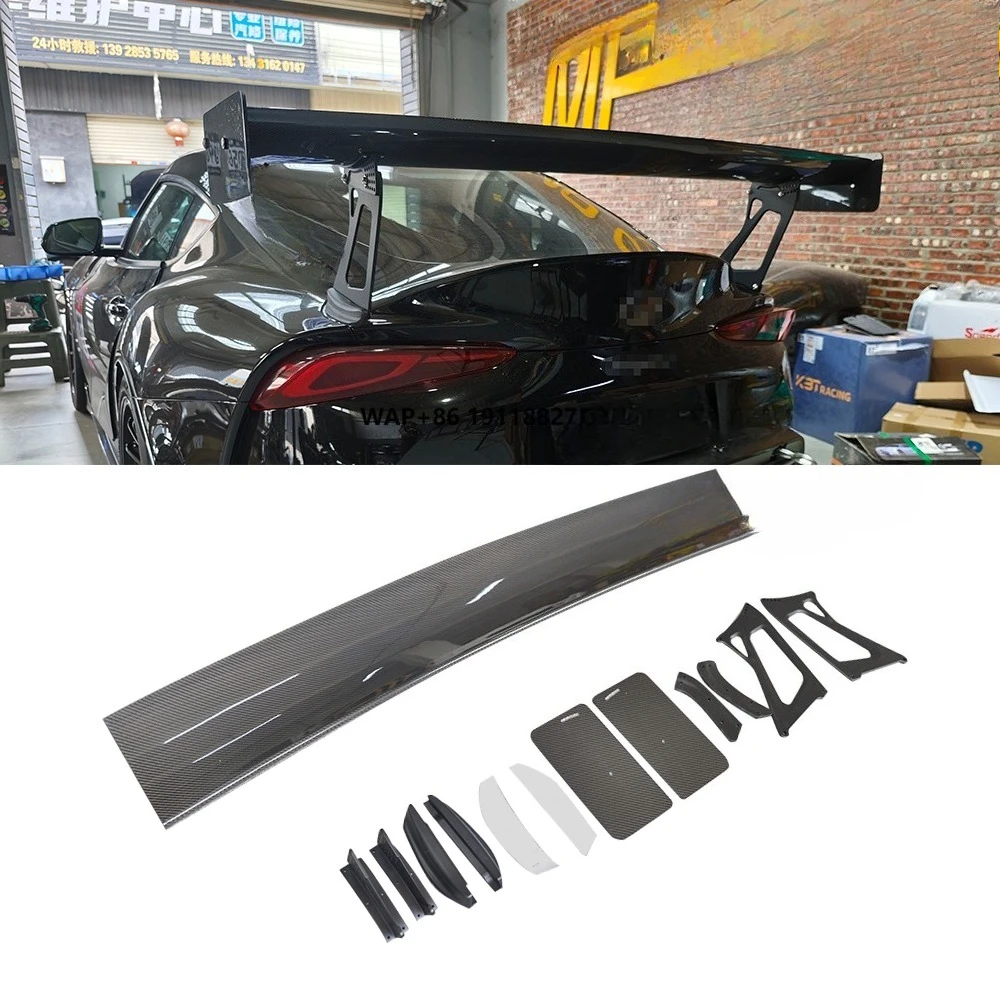 Dry Carbon Fiber for SUPRA Supra A90 2020UP VES Style Spoiler Wing Rear Trunk Tail Boot Lip Car Styling
Dry Carbon Fiber for SUPRA Supra A90 2020UP VES Style Spoiler Wing Rear Trunk Tail Boot Lip Car Styling