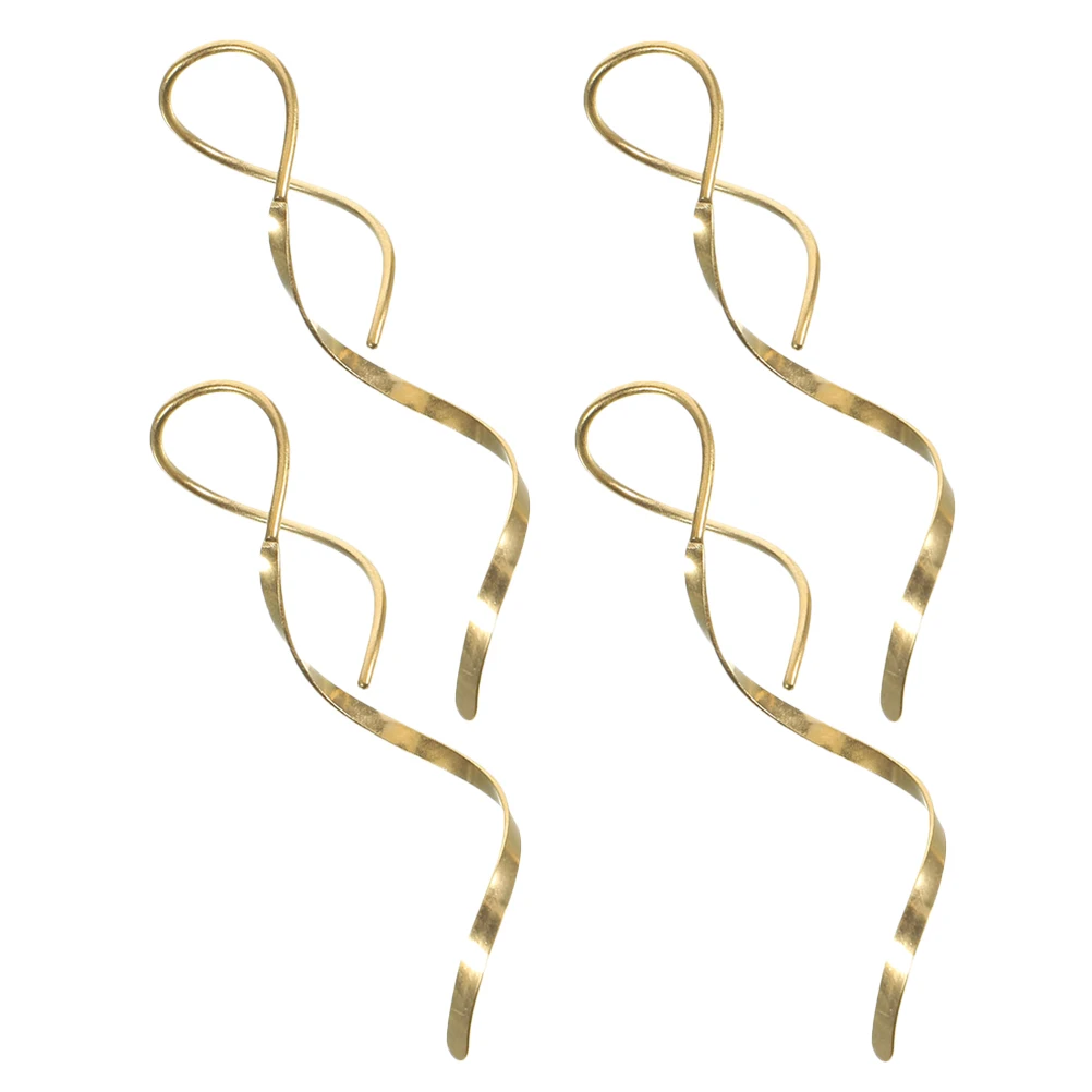 4 Pcs Spiral Tassel Dangle Earrings Gold Threader Short Drop Stainless Steel Piercing Jewelry Women Fashion Ear Rings
4 Pcs Spiral Tassel Dangle Earrings Gold Threader Short Drop Stainless Steel Piercing Jewelry Women Fashion Ear Rings
