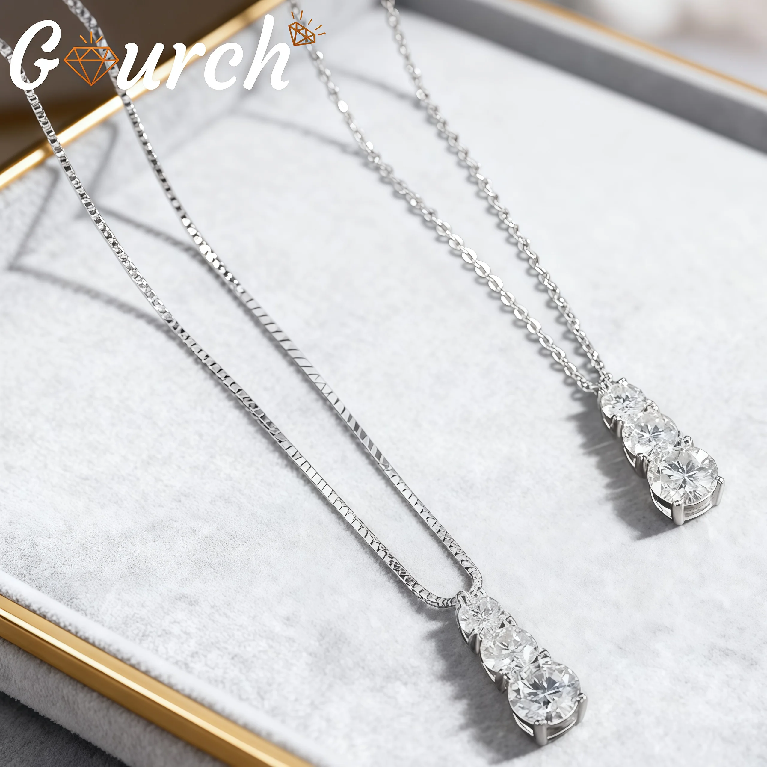 Ожерелье с подвеской из муассанита Gourch 1,8 карата 3, камень D цвета для женщин, стерлинговое серебро S925, элитные ювелирные изделия, подарки на день Святого Валентина
Ожерелье с подвеской из муассанита Gourch 1,8 карата 3, камень D цвета для женщин, стерлинговое серебро S925, элитные ювелирные изделия, подарки на день Святого Валентина