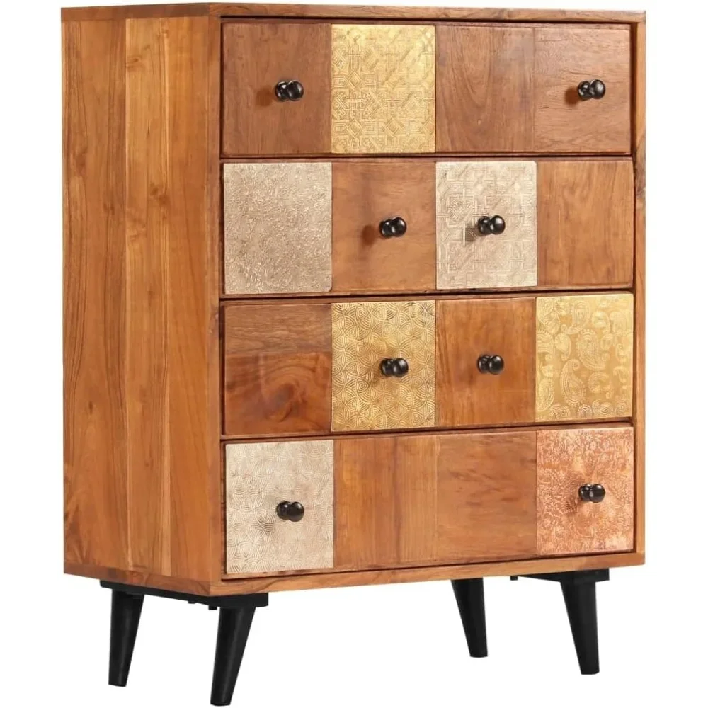 4-drawer box, retro and charming decorative metal details, versatile use, unique wood grain
4-drawer box, retro and charming decorative metal details, versatile use, unique wood grain