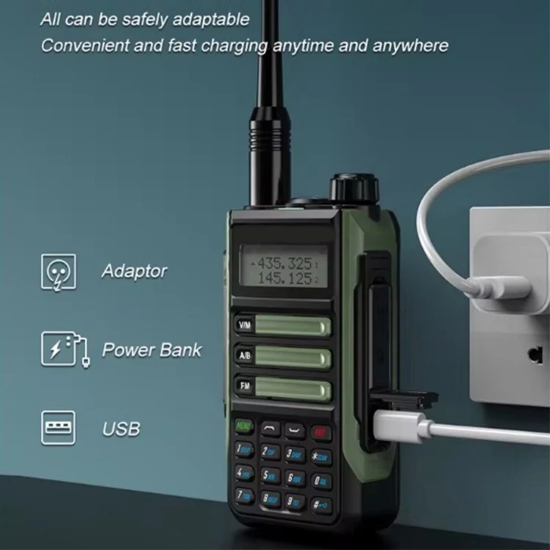 Multifunction Walkies Talkies Set High Performances Handheld Two Way Radio
Multifunction Walkies Talkies Set High Performances Handheld Two Way Radio