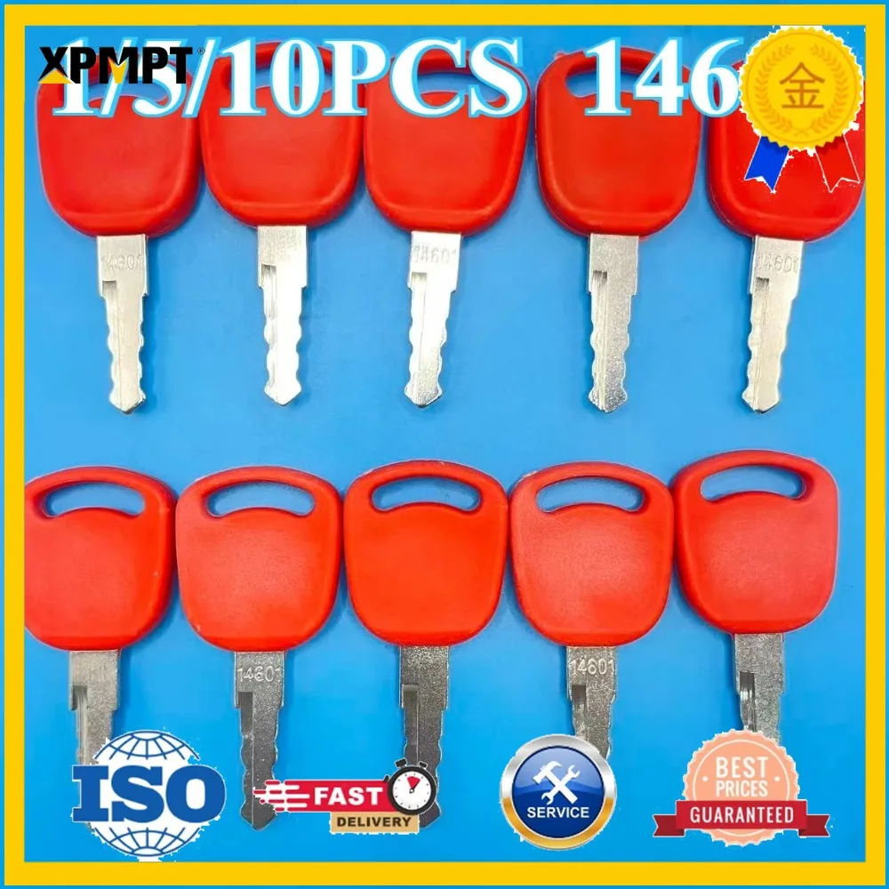 1/5/10PCS NEW RED 14601 Keys For New Holland Excavator Tractors 82003267 82030143
1/5/10PCS NEW RED 14601 Keys For New Holland Excavator Tractors 82003267 82030143