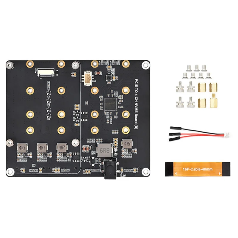 AT93-для Raspberry Pi 5 Pcie To4-CH M.2 Nvme SSD-адаптер, совместимая с жесткими дисками 2280/2260/2242/2230 M.2 Forpi5
AT93-для Raspberry Pi 5 Pcie To4-CH M.2 Nvme SSD-адаптер, совместимая с жесткими дисками 2280/2260/2242/2230 M.2 Forpi5